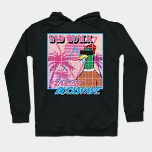 Vaporwave Aesthetic 80s Retrowave Vintage Retro Duck Funny Hoodie